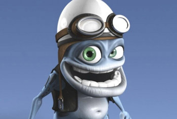 The Crazy Frog goes Platinum