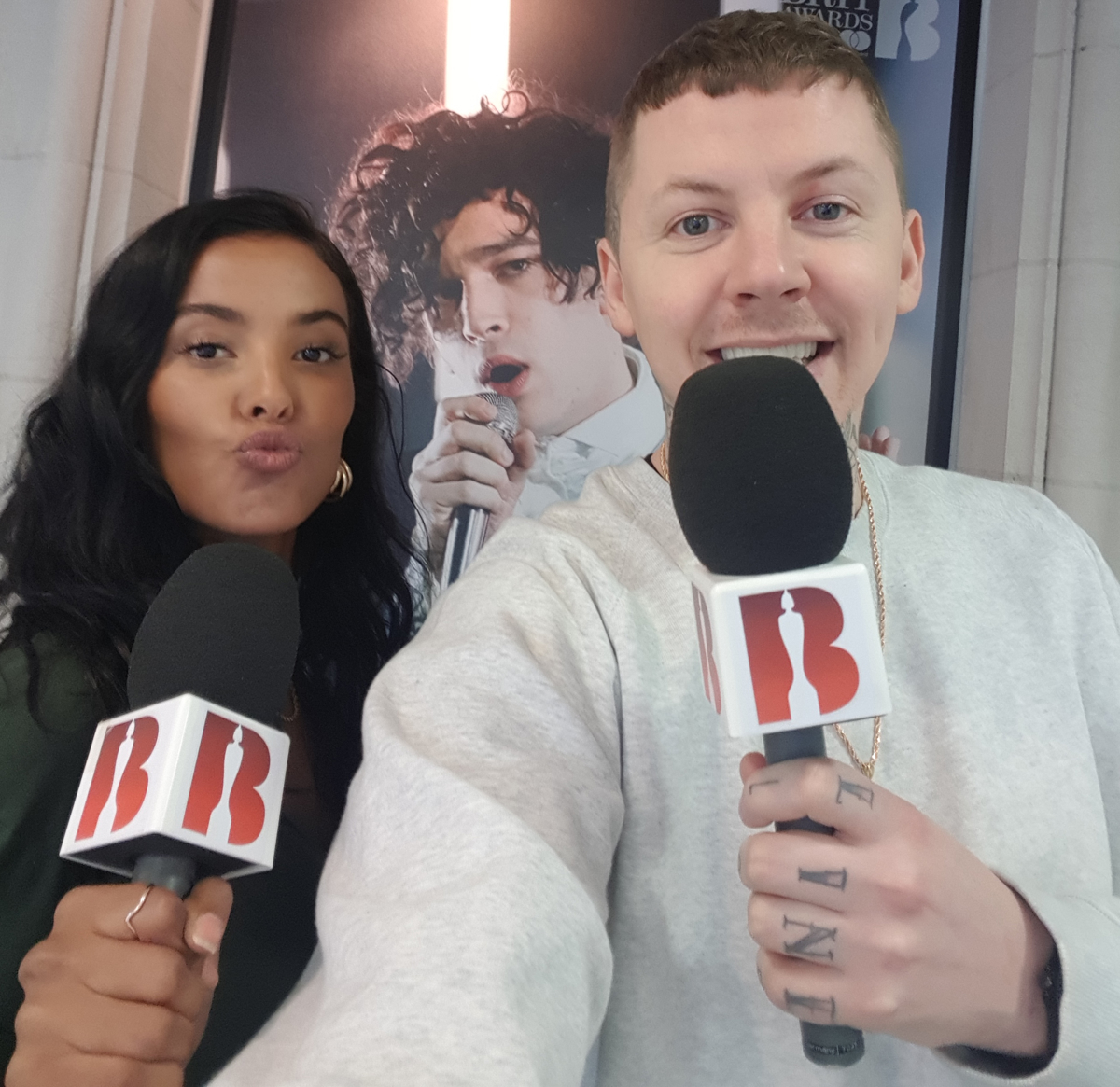 The BRIT Awards confirm Maya Jama & Professor Green to present live on Facebook from the red carpet 