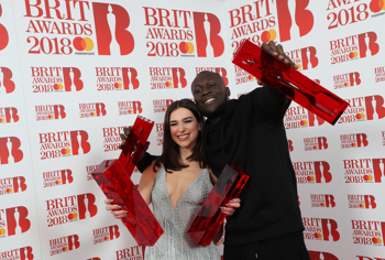 Stormzy triumphs with two awards for British Male Solo Artist and the prestigious Mastercard British Album of the Year
