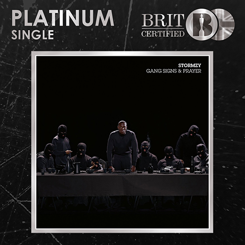 Stormzy feat. MNEK's 'Blinded By Your Grace Pt. 2' is BRIT Certified Platinum