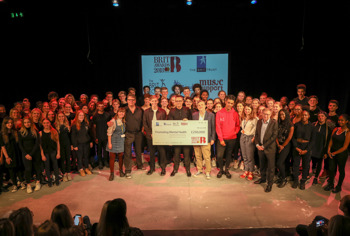 The BRIT Awards with Mastercard presents £250,000 to Mind, BRIT School & Music Support to fund mental health education