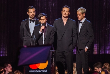 The 1975 triumph with British Group and the prestigious  Mastercard British Album of the Year