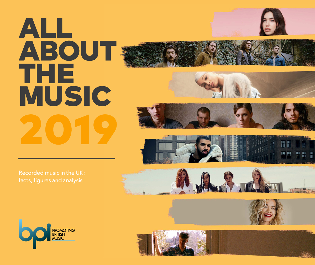 Third year of consecutive growth in UK record label income, boosted by surging subscription streaming