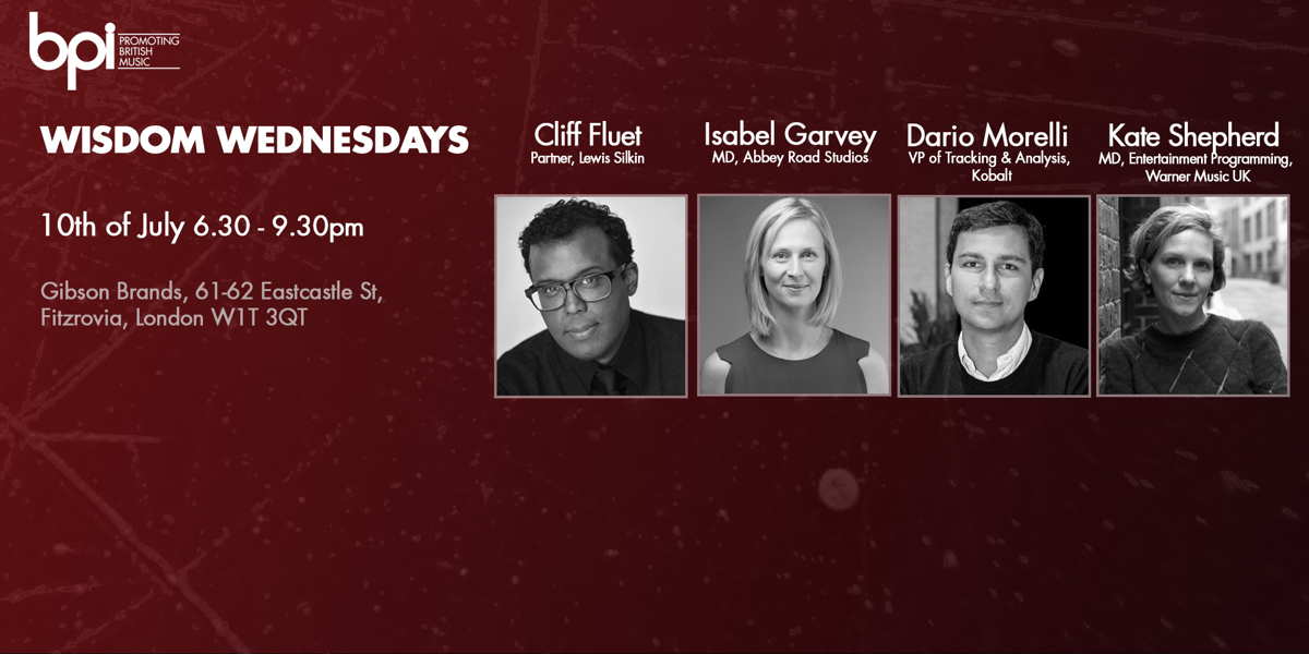 Latest BPI ‘Wisdom Wednesdays’ event focuses on the music business career paths ‘less travelled’