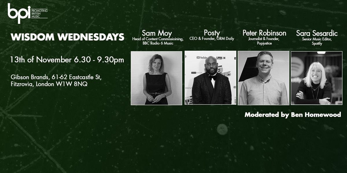 BPI’s latest ‘Wisdom Wednesdays’ focuses on what it takes to become a tastemaker 