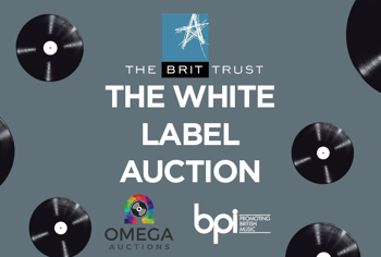 The White Label Auction in aid of The BRIT Trust returns 5th May