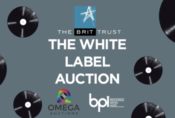 The White Label Auction raises £34,000 for The BRIT Trust music charity