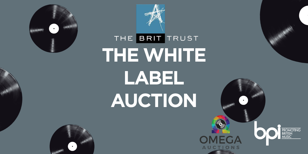 The White Label Auction raises £34,000 for The BRIT Trust music charity