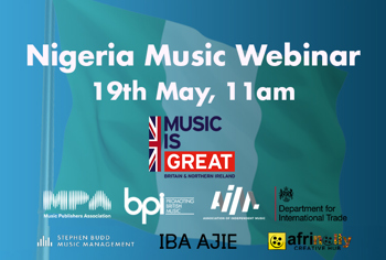 First ever Nigeria music trade mission webinar announced