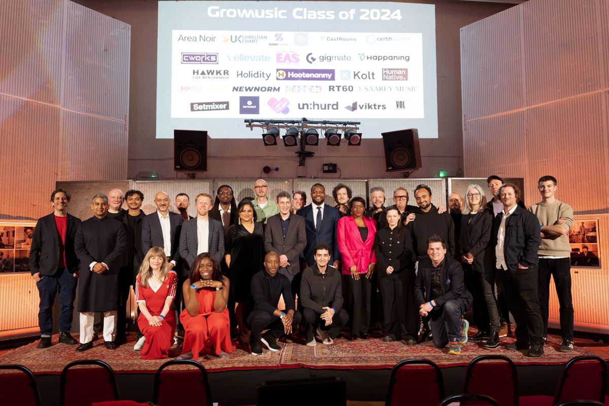 Music industry accelerator Grow Music celebrates its first cohort graduation and announces new 2025 programme