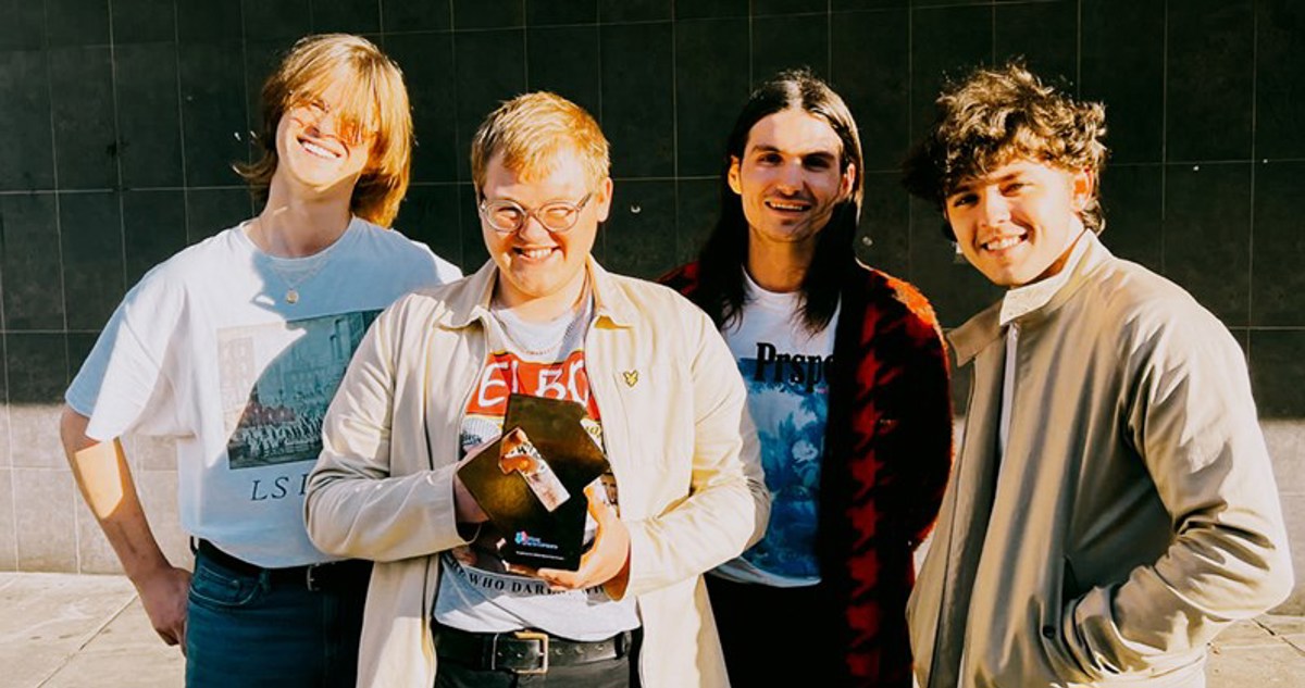 2021 set to be the best year for new British groups in over a decade as Wigan four-piece The Lathums join growing list of homegrown breakthroughs