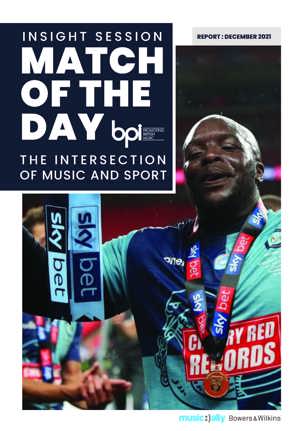 BPI Insight Session: Match of The Day - The Intersection of Music and Sport