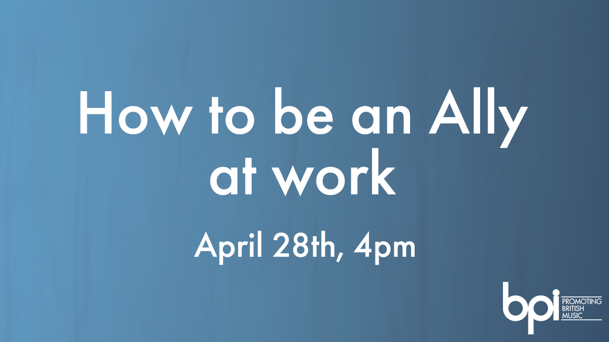 BPI to host "How To Be An Ally At Work" workshop