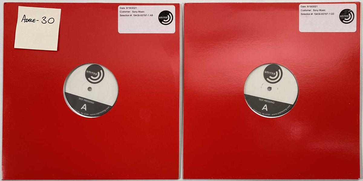 LPs by Adele, Robbie Williams, Wet Leg, The Human League, Mark Knopfler and Tom Speight the latest additions to White Label Auction