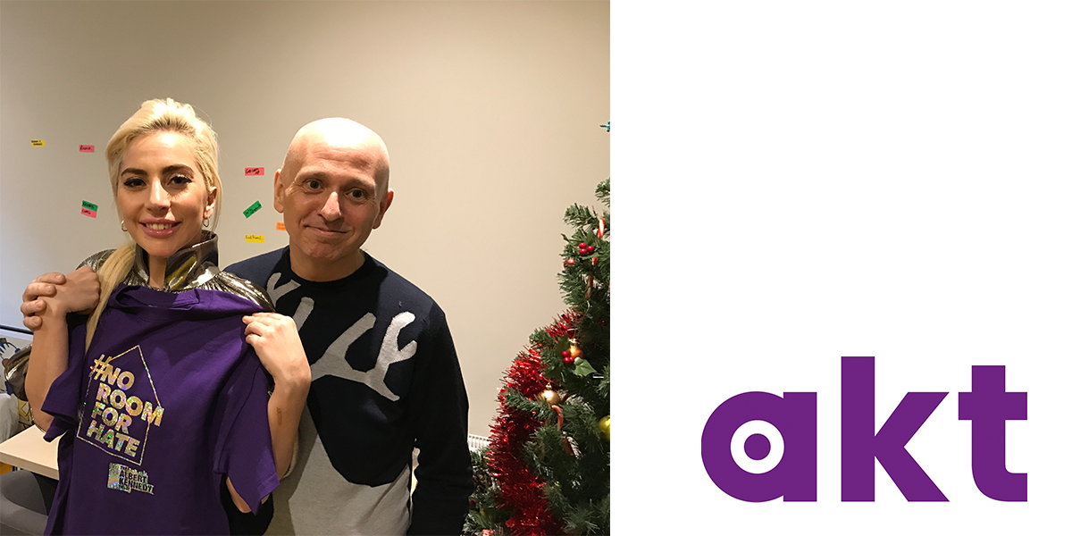 Tim Sigsworth MBE, CEO of akt – Pride Month Appeal