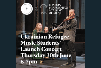 Holy Sepulchre & LPMAM : Ukrainian Refugee Music Students Launch Concert