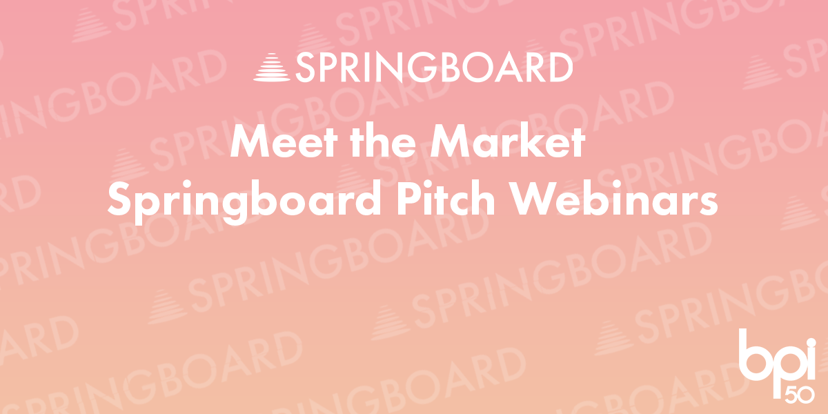 The BPI launches Meet The Market Pitch Webinars as part of the Music & Tech Springboard 