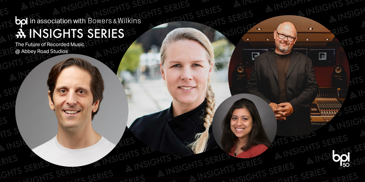 New BPI Insight Session 50 series to kick off with Abbey Road Studios event that will explore the Future of Recorded Music
