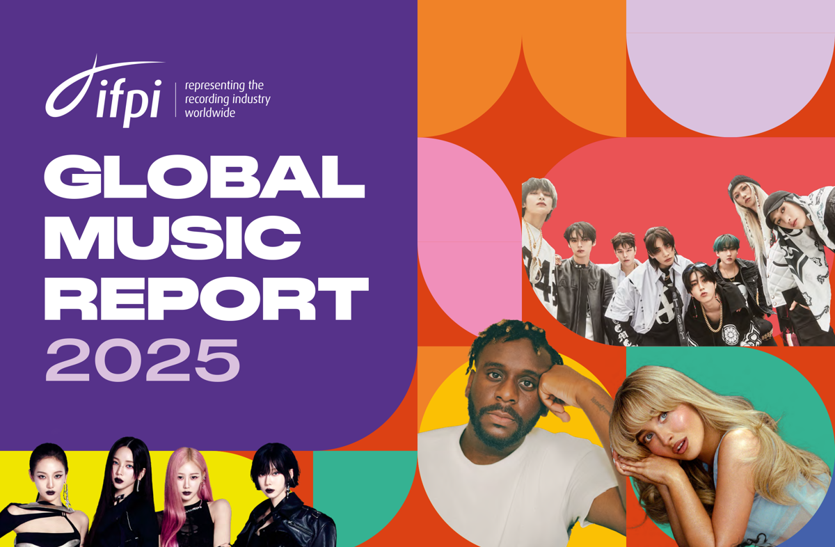 Global recorded music revenues grew 4.8% in 2024, according to the IFPI's Global Music Report 2025