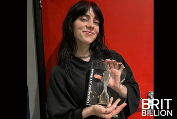 Billie Eilish receives BRIT Billion Award 