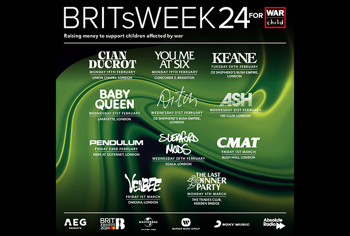 BRITs Week 24 for War Child