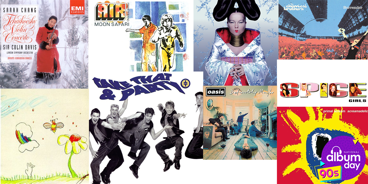 National Album Day 2023 - The BPI's favourite 90s albums!