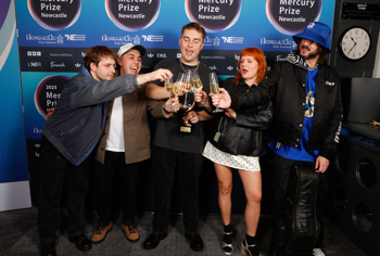 Sam Fender wins the 2025 Mercury Prize in Newcastle