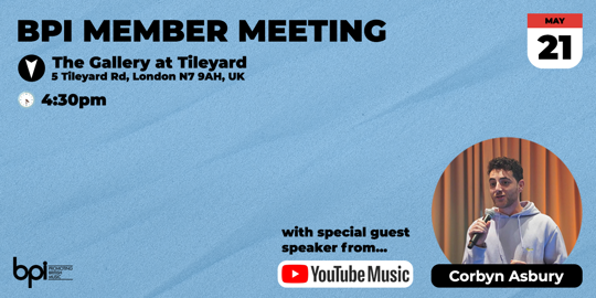 BPI Member Meeting - 21st May